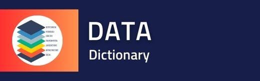 Data dictionary
